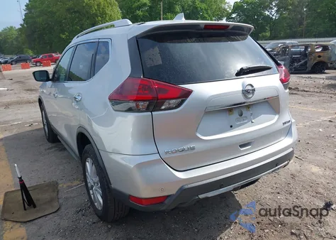 2019 Nissan Rogue Sv z USA, uszkodzony, nr VIN KNMAT2MV9KP524691